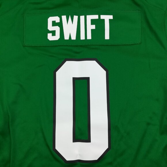 Philadelphia Eagles De'Andre Swift Jersey Nike Kelly Green Mens Large - Picture 8 of 12